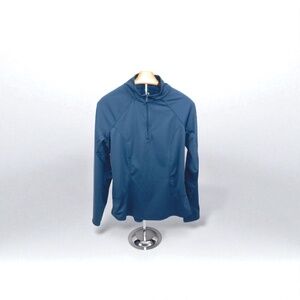 RBX Women’s Quarter Zip Pullover | Teal Blue | Size Small